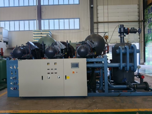 漢鍾雙級低溫三並聯製冷機組